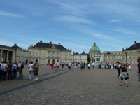 Der Paltz vor Amalienborg
